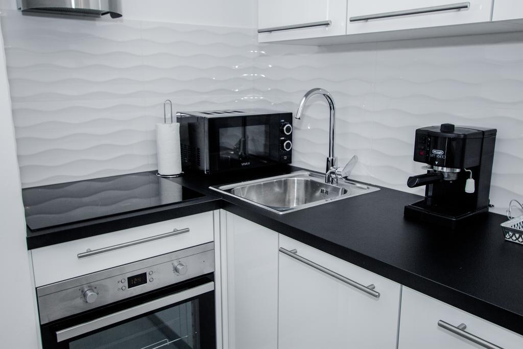 Luxury Studio Apartment White Sensation Vodice Exterior photo